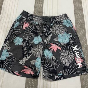 Hurley swim trunks with boxer brief liner